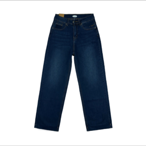 Papka 4054 women's jeans, straight leg, dark blue