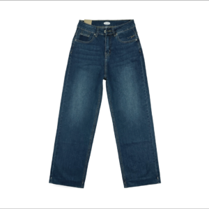 Papka 4054 light blue straight leg women's jeans
